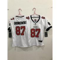 Kids NFL Tampa Bay Buccaneers Embroidered Football Jersey - Brady Gronkowski Mayfield S