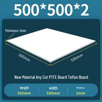 PTFE Teflon Sheet 500x500mm