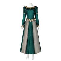 Princess Fiona Dark Green Dress Cosplay, Shrek 2 Movie Stage Performance Outfit L black