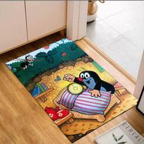 1PC Little Mole Carpet Floor mat, Anti-slip mat Chair rug For livingroom,Bedroom, doormat home decor Gift Christmas Gifts 60cmx90cm