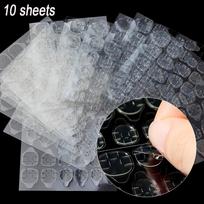 576pcs Glossy Glitter Short Almond Press On Nails French Gradient False Nails Full Cover Matte Solid Color Acrylic Fake Nails 24 gray