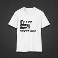 Oasis Lyrics T-Shirt, Oasis, Manchester, Liam Gallagher, Noel Gallagher, Live Forever, Gift for Him, Gift for Her, Black Text 120 white