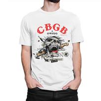 CBGB ir OMFUG Underground Rock Namų Marškinėliai, Vyriški ir Moteriški Dydžiai M white