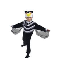 Vaikai Suaugusieji Gyvūnas Paukštis Oriolas Papūga Kregždė Erelis Genys Cosplay Karnavaliniai Drabužiai Kombinezonas Kostiumas Dovanų Rinkinys Helovinas 90 black