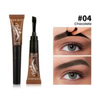 HANDAIYAN Peel Off Eyebrow Tint, 5 Colors with Brush Head, Waterproof Long Lasting Smudge-Proof Tattoo Brow Gel Makeup