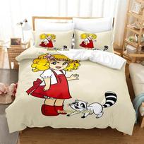 Candy Candy Bedding Set Single Twin Full Queen King Size Bed Set Adult Kid Bedroom Duvetcover Sets 3D Kawaii Anime bedsheet set 70x133cm 2pcs