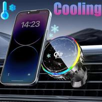 X98 Elektrinis siurbimo puodelis Automobilinis telefono laikiklis 360° Sukimas Stiprus magnetinis Sulankstomas stovas iPhone 12-16 Pro Xiaomi Samsung
