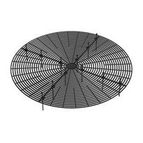 Round/Square Plant Pot Guards Cuttable Plant Protection Mesh Flower Pot Cover  Plant Root Protect Black-Round-52cm