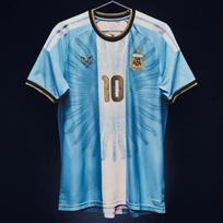 2026 Messi Argentina Farewell Match Commemorate Football Jersey, 3D Print Unisex Sport Breathable Mesh Quick Drying Jersey 3XL
