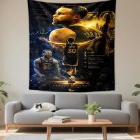 Stephen Curry Golden State Warriors Poster Patterned Patterned tapestry for bedroom and living room home decor 150x200cm(59x78in)