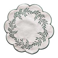 Floral Shape Insulation Table Mat Thickened Tabletop Protector  Kitchen Dining