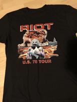 RIOT - Rock City 'U.S.'78 Tour T-shirt Cotton For men Women S-4XL 150 brown