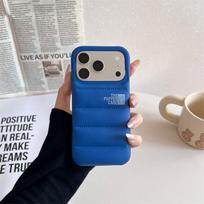 PUFFER CASE Down Filled Phone IPhone 17 Air Pro Max Shockproof PU Cover iPhone Air
