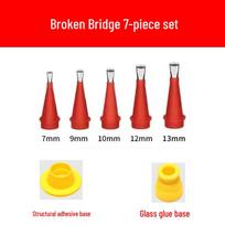 Multi-functional Stainless Steel Caulking Tool Silicone Sealant Nozzle