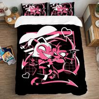 Quilt Cover Blitzo-Stolas Hell-Boss Multiple Sizes Duvet Covers Cartoon Bedding Comforter Sets Bed Decor Fun Home Decor Textile 70x133cm 2pcs