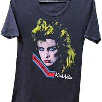 Vintage 80s KIM WILDE Rock Punk New Wave Disco Tour Concert t shirt 110