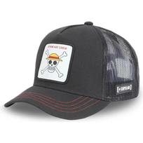 One Piece Goofy Zoro Cartoon Mesh Hat Men and Women Fashionable Hip Hop 02 black