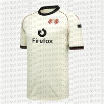 2026-27 Wrexham AFC futbolo marškinėliai Šeimos derančios aprangos Futbolo marškinėliai Vyrams Moterims Laisvalaikio trumpomis rankovėmis T-shirt Raudonas uniformos viršus XL