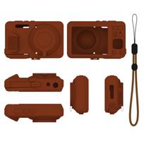 Soft Silicone Case Cover For KODAK PIXPRO FZ55 Digital Camera Camera Bag Shockproof Anti-Slip Camera Protector Cap Body Case