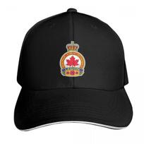 THE ROYAL CANADIAN LEGION Baseball Cap Streetwear Hip Hop Trendy Vintage Retro Embroidered Lightweight Packable black