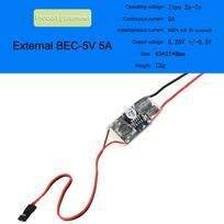 UBEC 5V 3A 5A 7A 15A Mini External BEC 2-12S Lipo DC-DC Voltage Converter Step Down Module Full Screen Anti-interference Voltage