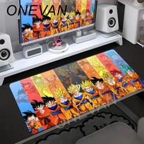Game Esports Special Table Mat Animation Nonslip Pad Oversized Dragon Ball Computer Keyboard Pad Son Goku Rubber Mouse Pads 30x80x0.2cm