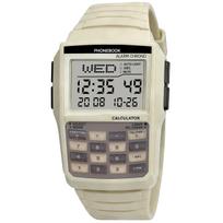 Multi functional calculator, watch, LED digital electronic watch, student leisure sports watch, fashionable computer style gray