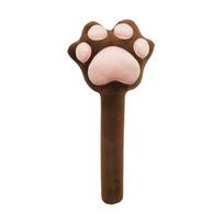 Cartoon Cat Paw Massager And Back Knocker With Soft Crystal Plush Cover