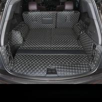 Auto Full Coverage Trunk Mat For Cadillac XT6 7-Seat 2020 Car Boot Cover Pad Cargo Liner Interior Protector Accessories
