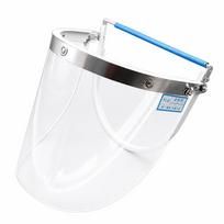 Impact Resistant Full Face Visor Transparent Face Shield Mask Protective Face Shield  Welding 0.3cm-Transparent Upgraded
