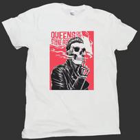 QUEENS OF THE STONE AGE ROCK METAL T-and kids tshirt Unisex Men Women Summer Men's T-and kids tshirt Casual Crew Neck Cotton Tee S red