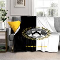 Udinese Calcio logotipas Antklodė Lengva Ideali Lovos Antklodė Puikiai Tinka Kelionėms, Stovyklavimui, Svetainėms, Biurams, Sofoms, Gerbėjui Kalėdinė Dovana 75x90cm