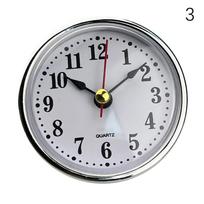 Klasikinis laikrodis Amatas Kvarcinis mechanizmas Skersmuo 65mm Apvalūs laikrodžiai Įdėklas Romėniški skaičiai Mažas laikrodis Arabiški skaičiai Sienų dekoras gray