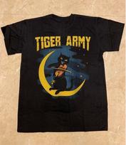 Tiger Army Violin Cat Rock Band S to 5XL T-Shirt QA338 Unisex T-Shirt S black