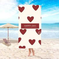 Summer Boho Beach Towel Florid Women Microfiber Quick Dry Bath Towels Beach Cover Sand Free Portable Girl Pink Travel Towel 70X140cm  28x55 inch blue