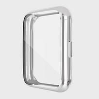 Silikoninis apsauginis laikrodžio dėklas, skirtas Huawei Watch Fit 2, su ekrano apsauga, pilnas minkštas lengvas TPU korpusas, priedai white