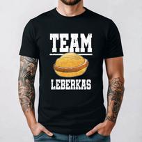 Leberkas Tshirt Oktoberfest Munich Bavaria Fun Shirt Funny New Summer Shortsleeved Tee Launched Casual Cotton Printed Top 4XL black