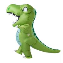 Pripučiamas arkliuko Helovino kostiumas lauko pramogoms 150-190CM green