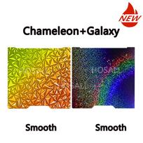 355x346mm Build Plate for Bambu Lab H2S/H2D/H2D Laster Full Combo/H2D AMS Combo Plate Print Bed for Bambulab H2D 3D Printers Galaxy-Chameleon