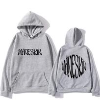 Grunge Bank Maneskin Hoodies Vyrams/Moterims Madingi Estetiški Megztiniai Žieminiai Drabužiai Laisvalaikio Puloveriai Vilnos Drabužiai XL gray