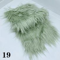 25x45cm PASIDARYK PATS Rankų darbo Namų Dekoracija Cosplay Audinys 8cm Plauko Dirbtinio Kailio Audinys Lopiniams 19 gray