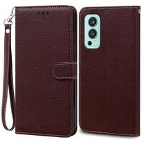Nord 2 dėklas Oneplus Nord 2 5G dėklui Odinis atverčiamas piniginės dangtelis One plus Nord 2 dėklui Nord2 5G telefono dėklas Coque Fundas Oneplus Nord 2 5G