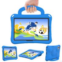 EVA Vaikams dėklas Samsung Galaxy Tab A9+Plus 11 X210 planšetės dėklui Tab A8 10.5 A7 Lite 8.7 S9 FE 10.9 S8 S7 11 Rankena Stovas Dėklai T290 T295 T297 8inch tamsiai mėlyna spalva