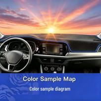 Anti-Glare Sunshade Mat for Honda XNV/X-NV Dashboard Console Single Layer Polyester (Careful, No Non-slip Base)
