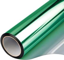 Sidabrinė permatoma apsaugos nuo saulės plėvelė Vinilo lipdukas vienpusis veidrodis PET, atsparus UV spinduliams, siunčiamas dienos metu privatus stiklo lipdukas 40x100cm blue