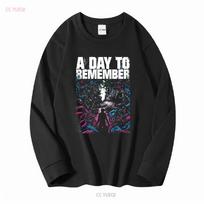 A Day To Remember T Shirt Rock punk band retro cd cover Heavy Cotton vintage Washed Slightly designer clothes Stylish 4XL black