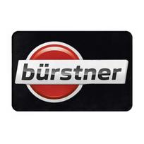 Non-Slip Doormat for Caravan, Floor Mat, Sand Scraping Carpet, Rug for Kitchen, Entrance, Home, Bedroom, Footpad, Burstner 90X60cm(Black Edge)