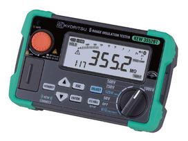 KYORITSU 6 diapazono izoliacijos varžos matuoklis su Bluetooth Smart su atmintimi KEW 3552BT (50 V / 100 V / 125 V / 250 V / 500 V / 1000 V) funkcija