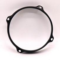 Alloy 6inch 4 Hole Drum Rim Snare Hoop Drum Hoop For 6'' Snare Drum Percussion Instrument Percussion Instrument Parts 6inch 4 hole black gray
