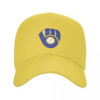 Brewers Sports Beisbolo kepuraitė Nauja kepurė Paplūdimio krepšys Prabangi kepurė Unisex kepurės Moteriškos blue